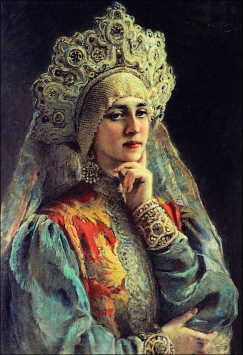 Русская красавица. 1900