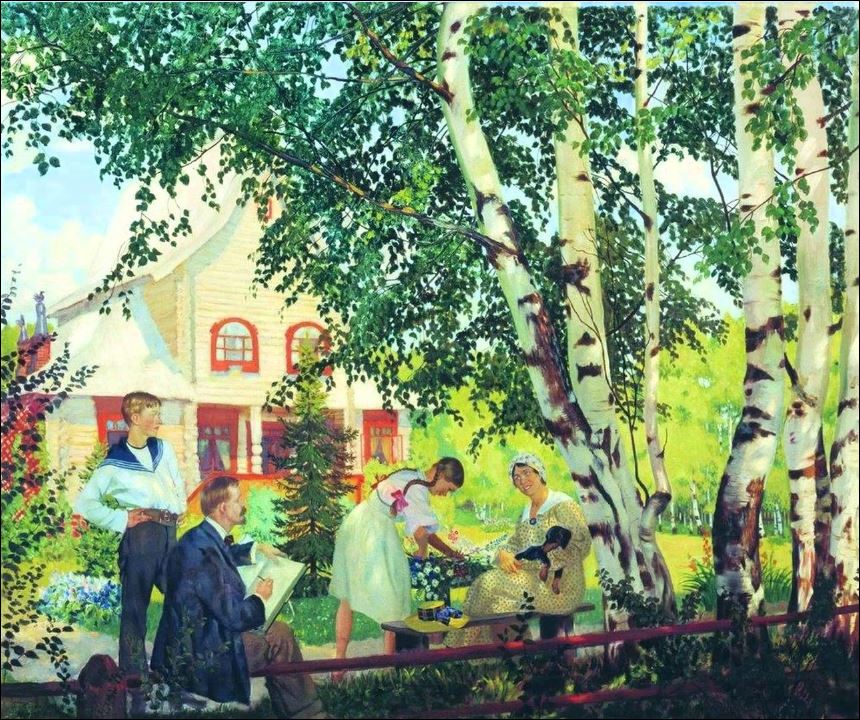 В Тереме (Мой дом). 1914