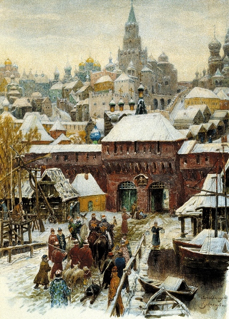 Москва. Конец XVII века. 1902