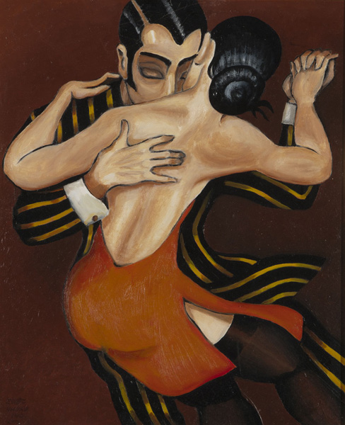 Репродукция картины 'Танго II' Мачадо Хуарес. Купить