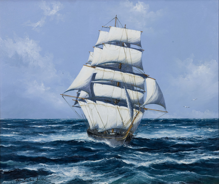 Репродукция картины 'Брызги морской воды' Бентам Джон. Купить