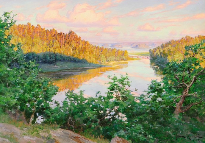 Пейзаж с рекой II