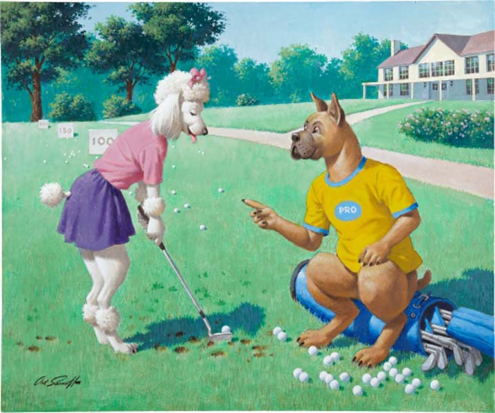 Игра в гольф