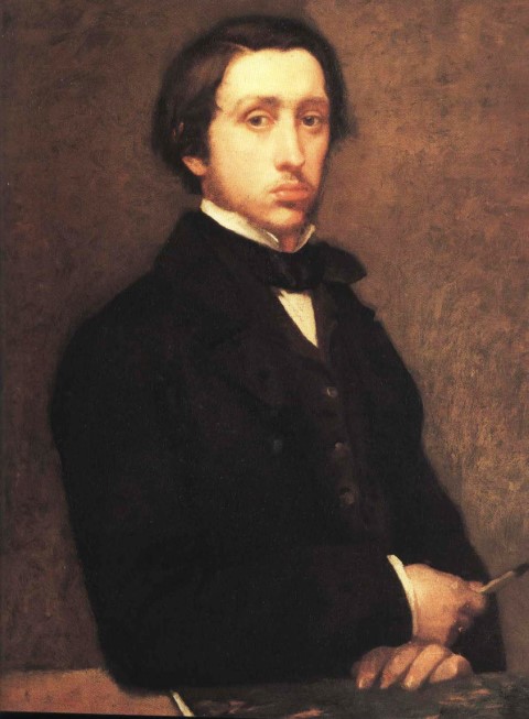 Edgar Degas 1855 XX Self Portrait